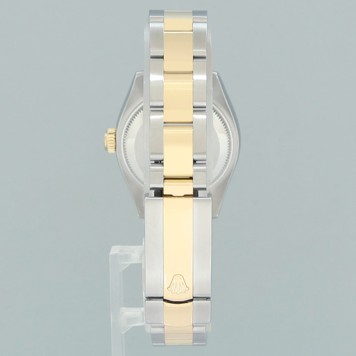MINT PAPERS Ladies Rolex DateJust 179173 Champagne Stick 26mm Two-Tone Oyster Watch Box