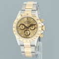 2008 MINT Rolex Daytona 116523 Champagne Diamond Steel Yellow Gold 40mm Two Tone Watch Box
