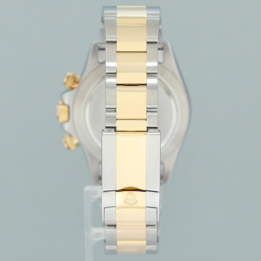 2008 MINT Rolex Daytona 116523 Champagne Diamond Steel Yellow Gold 40mm Two Tone Watch Box