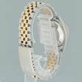 PAPERS MINT Ladies Rolex 68273 Two Tone 18k Gold Steel 31mm Champagne Diamond Dial Watch