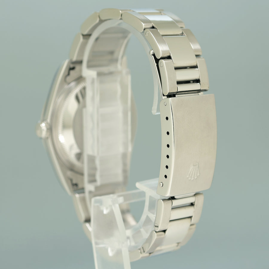 2004 MINT Rolex DateJust 36mm 16200 Steel White Roman Oyster 36mm Watch Box