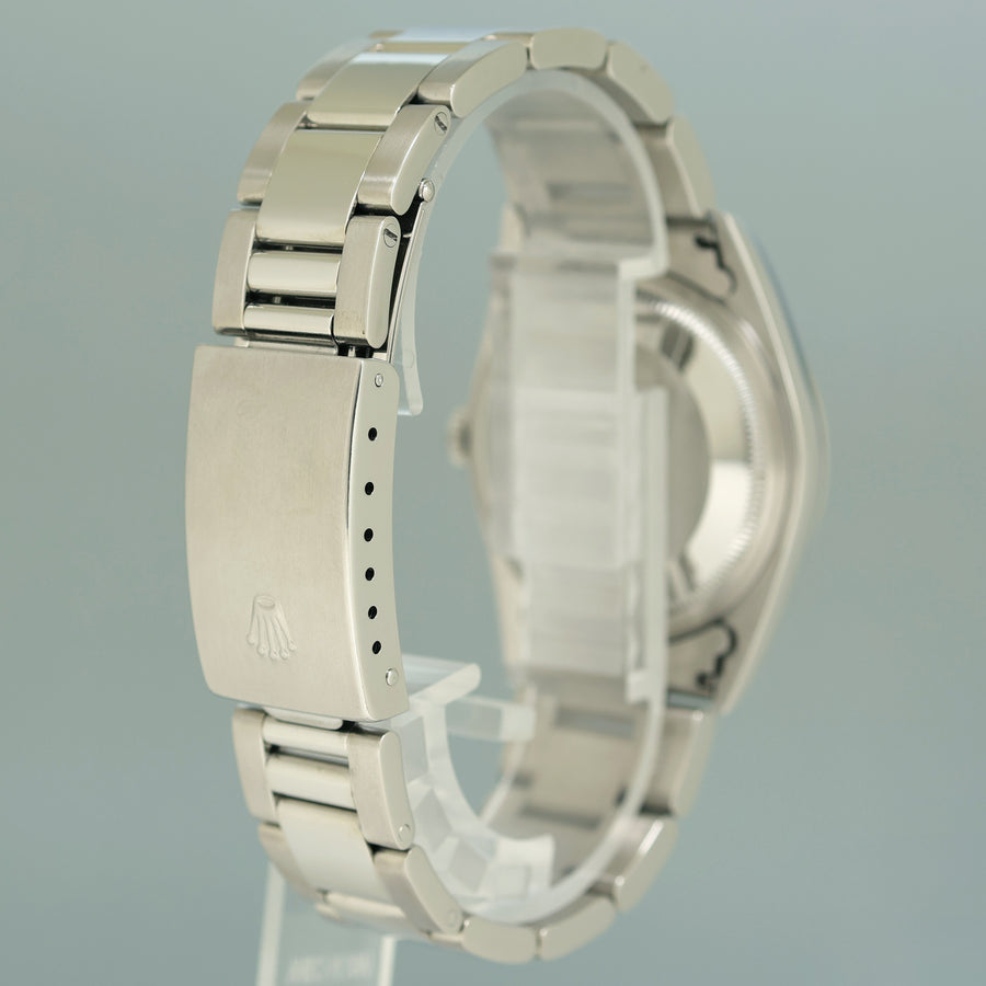 2004 MINT Rolex DateJust 36mm 16200 Steel White Roman Oyster 36mm Watch Box