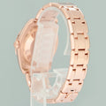 2026 Papers RSC MINT Rolex Pearlmaster MOP Mother of Pearl Roman 80315 Rose Gold Diamond 29mm Watch