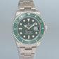AUGUST 2020 NEW PAPERS Rolex Submariner Hulk 116610LV Green Ceramic Watch Box