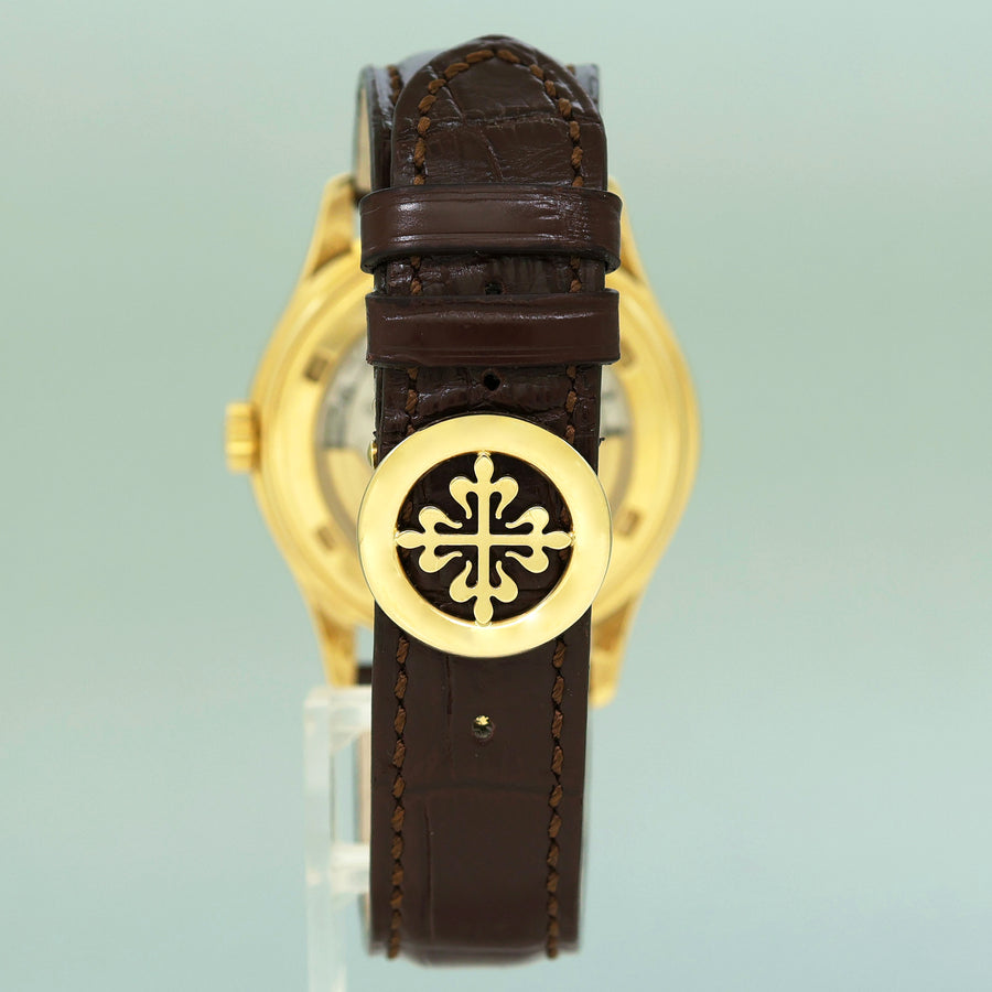 MINT Patek Philippe 5146J Yellow Gold Annual Calendar Slate 39mm Moon Watch Box