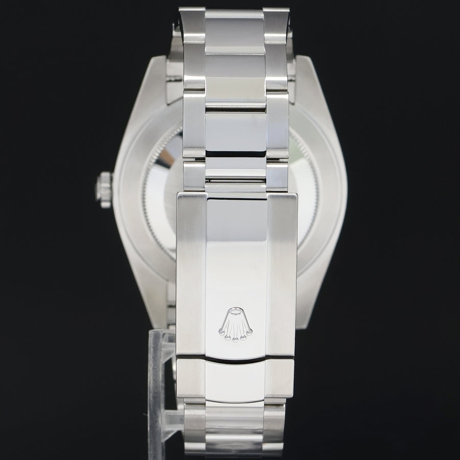 2024 NEW PAPERS Rolex DateJust 41 126334 Black Diamond White Gold 41mm Fluted Oyster Watch Box