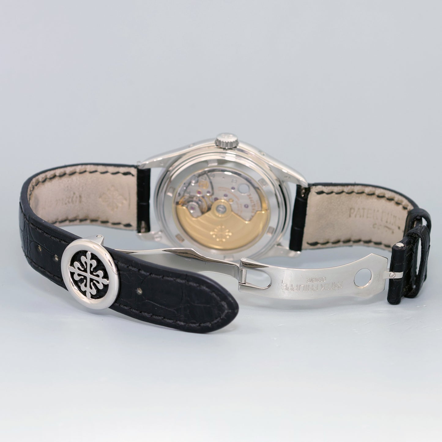 MINT Patek Philippe 5146G White Gold Annual Calendar 39mm Moon Watch Box