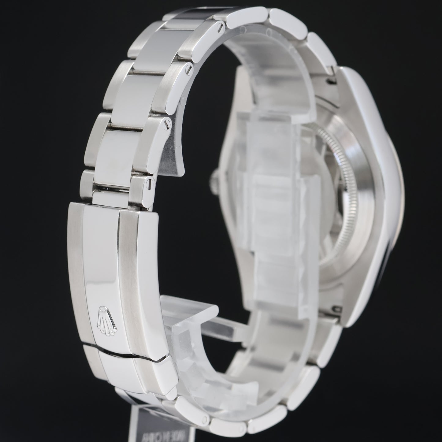 2016 MINT Rolex Datejust 2 41mm Silver Diamond 116334 White Gold Fluted Watch Box