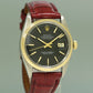 Rolex DateJust Black Stick 1601 Two-Tone Gold 36mm Leather Watch Box