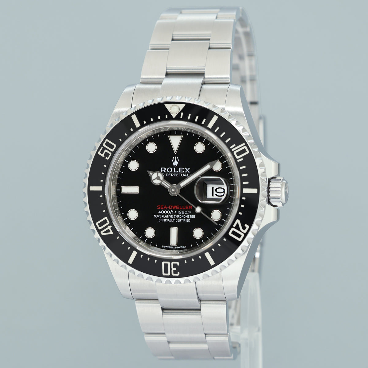 2018 MINT PAPERS Rolex 126600 Red Seadweller SD43 43mm Mark 1 Mk1 Watch Box