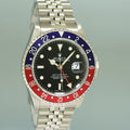 MINT Rolex GMT-Master 2 Pepsi Blue Red Jubilee 40mm Steel 16710 Watch Box