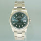 NEW 2023 PAPERS Rolex DateJust 36mm 126200 Steel Oyster Green Dial Watch Box