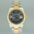 MINT PAPERS 126333 Rolex DateJust 41 Two Tone Yellow Gold Wimbledon Watch Box