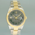 MINT PAPERS 126333 Rolex DateJust 41 Two Tone Yellow Gold Wimbledon Watch Box