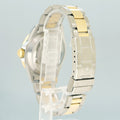 MINT Rolex Submariner 16613 Two Tone Yellow Gold Silver Serti Diamond Watch Box