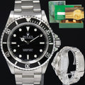 2000 MINT Rolex Submariner No-Date 2 Line Dial 14060 Steel Black 40mm Watch Box