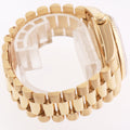 MINT Rolex President Day Date Champagne 18038 Quick Set Yellow Gold Watch Box