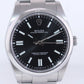 2023 NEW PAPERS Rolex 124300 Oyster Perpetual Steel 41mm Black Watch Box