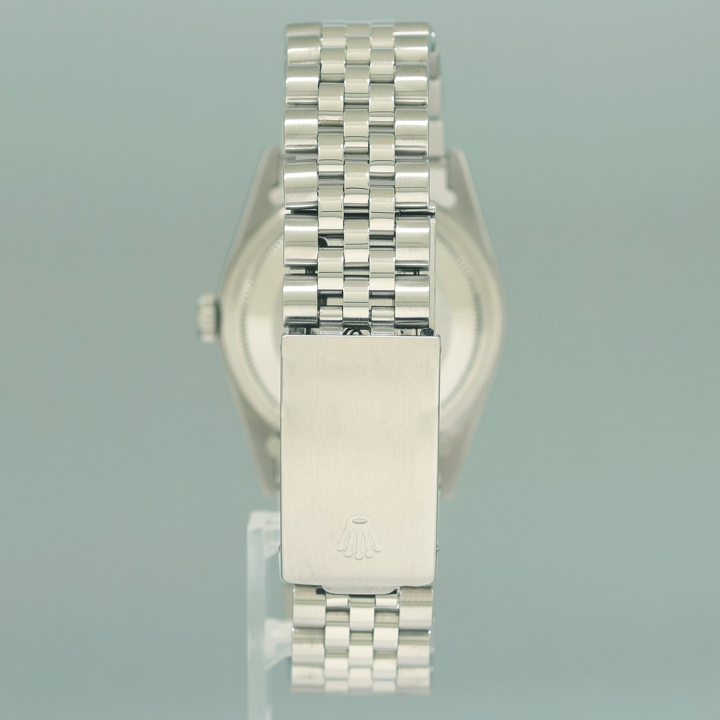 MINT Rolex DateJust 16234 Blue Roman Jubilee White Gold Fluted Watch Box