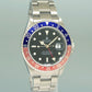 2002 Rolex GMT-Master II 2 Pepsi Blue Red Steel 16710 Watch Black Watch Box