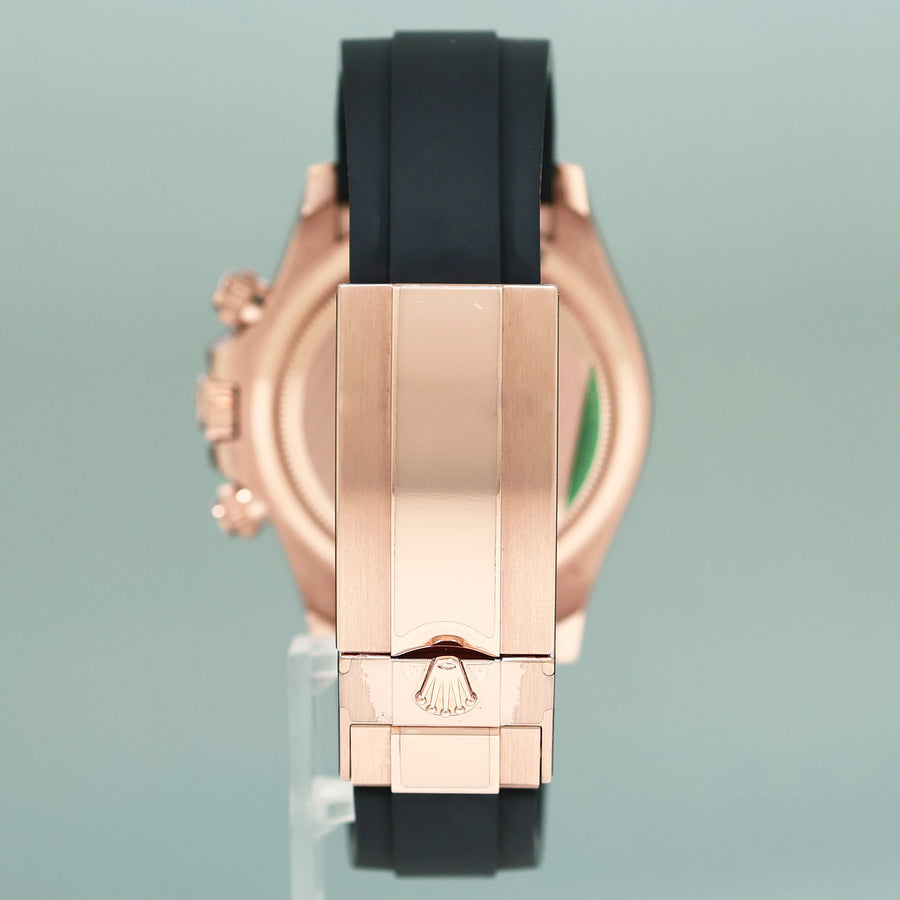 FEB 2025 NEW PAPERS Rolex Daytona Rose Gold 126515LN Ceramic Sundust Watch Box