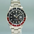 2025 Service 16710 MINT Rolex Coke GMT-Master II Tritium Dial Red Black Steel 40mm Watch Box