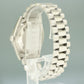 MINT Rolex 118296 Platinum President Glacier Blue Stick Diamond Day Date 36mm Watch