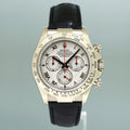 MINT 2005 PAPERS Rolex Daytona White Gold 116519 Meteorite Roman Leather Watch Box
