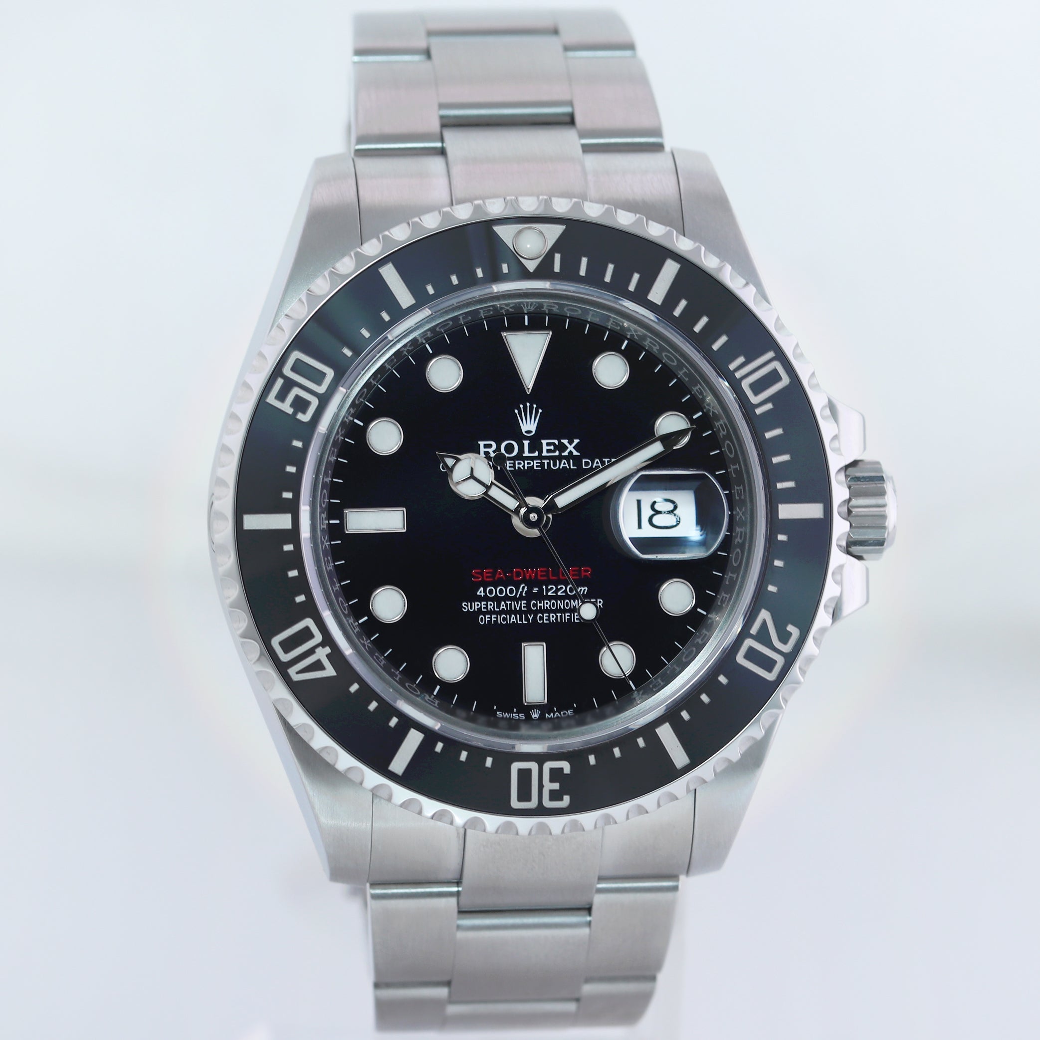 2022 MINT Rolex Red Seadweller SD43 126600 43mm Red Letter mk2 Watch Box