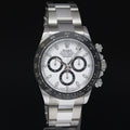 2020 MINT PAPERS Rolex 116500LN Daytona White Ceramic Panda Chrono 40mm Steel Watch