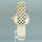 Rolex DateJust 1601 Steel Two Tone Yellow Gold 36mm Jubilee Champagne Pie Pan Watch