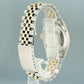 Rolex DateJust 1601 Steel Two Tone Yellow Gold 36mm Jubilee Champagne Pie Pan Watch
