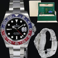 2024 NEW PAPERS Rolex 126710 BLRO GMT Master II PEPSI Blue Ceramic Oyster Watch Box