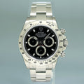 PAPERS STICKERS NEW 2012 Rolex Daytona 116520 Black Steel Chrono 40mm Watch Box