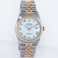 MINT Rolex DateJust 36mm White Roman 16233 Two Tone Steel Jubilee Watch Box