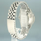 MINT Rolex DateJust 16264 Turn-O-Graph Silver Stick Jubilee White Gold 36mm Watch Box