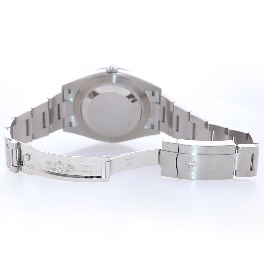 MARCH 2025 NEW PAPERS Rolex 124300 Oyster Perpetual 41mm Green Watch Box