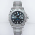 2025 CPO Papers MINT Rolex Yacht-Master 116622 Rhodium Steel Platinum 40mm Watch Box