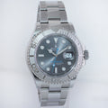 2025 CPO Papers MINT Rolex Yacht-Master 116622 Rhodium Steel Platinum 40mm Watch Box