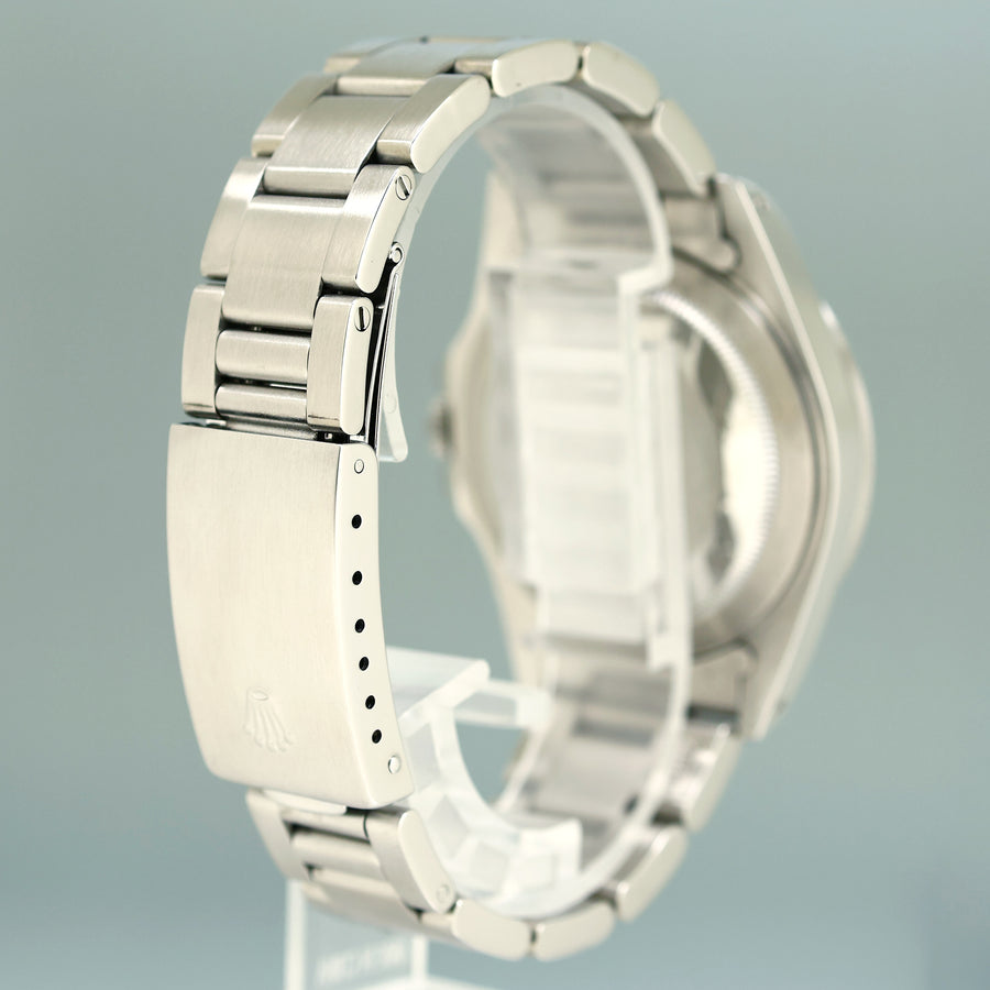 Vintage Rolex Explorer II 16550 White Patina 40mm Stainless Steel Watch Box