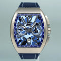 2025 Service MINT Franck Muller Vanguard Camo V45 CCDT TT MC BL No. 127 Watch