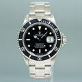 1997 RSC PAPERS MINT Rolex Submariner Date Tritium 16610 Steel Black 40mm Oyster Watch Box