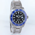 2021 NEW PAPERS Rolex Submariner Blue Smurf 126619 White Gold Watch Box