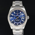 2019 MINT Rolex Blue Sky-Dweller 326934 White Gold Oyster 42mm Watch Box