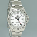 1998 MINT Rolex Explorer II White 16570 40mm Tritium Polar GMT Watch Box