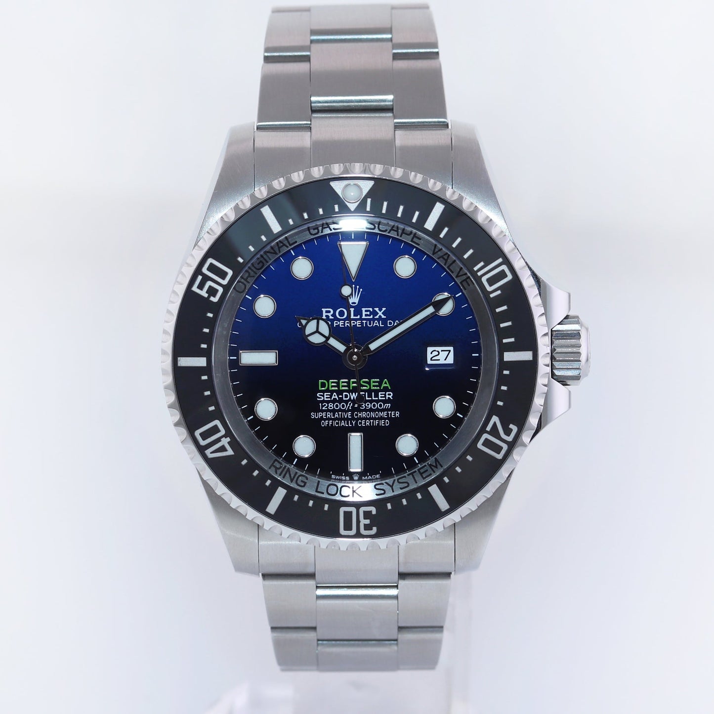 2022 MINT Rolex Dweller Deepsea James Cameron Blue Black 126660 44mm Watch Box