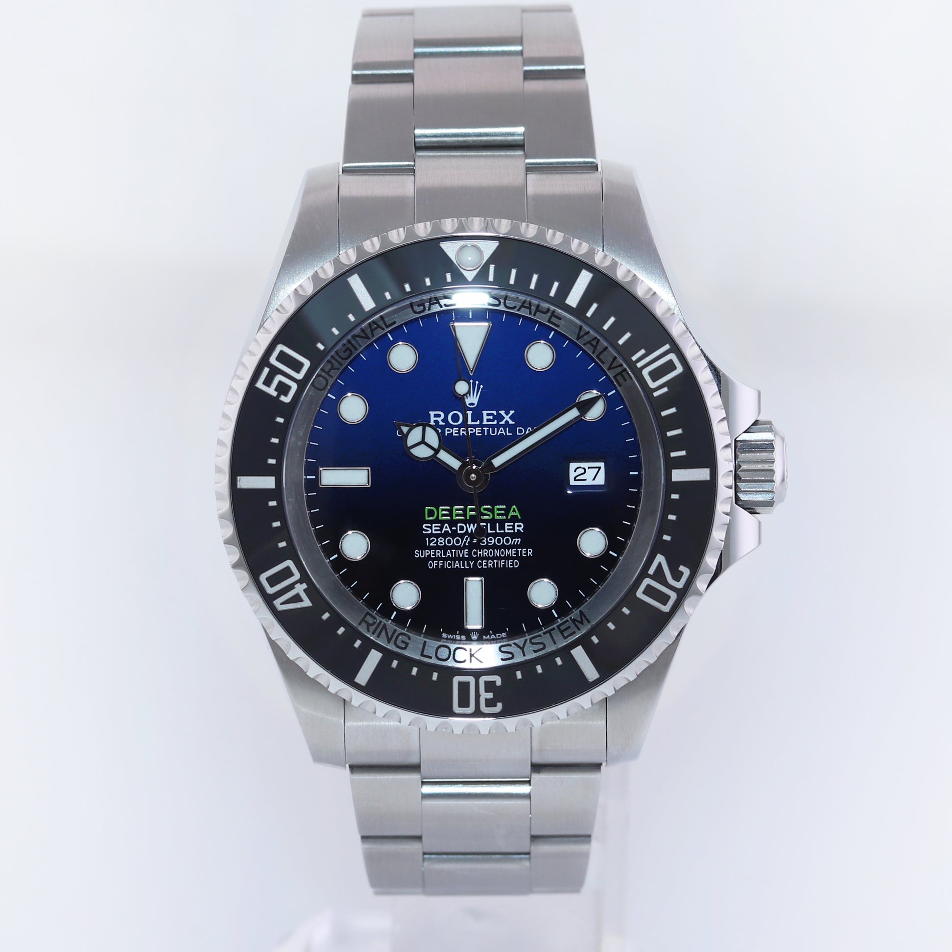 2022 MINT Rolex Dweller Deepsea James Cameron Blue Black 126660 44mm Watch Box Huntington Watch