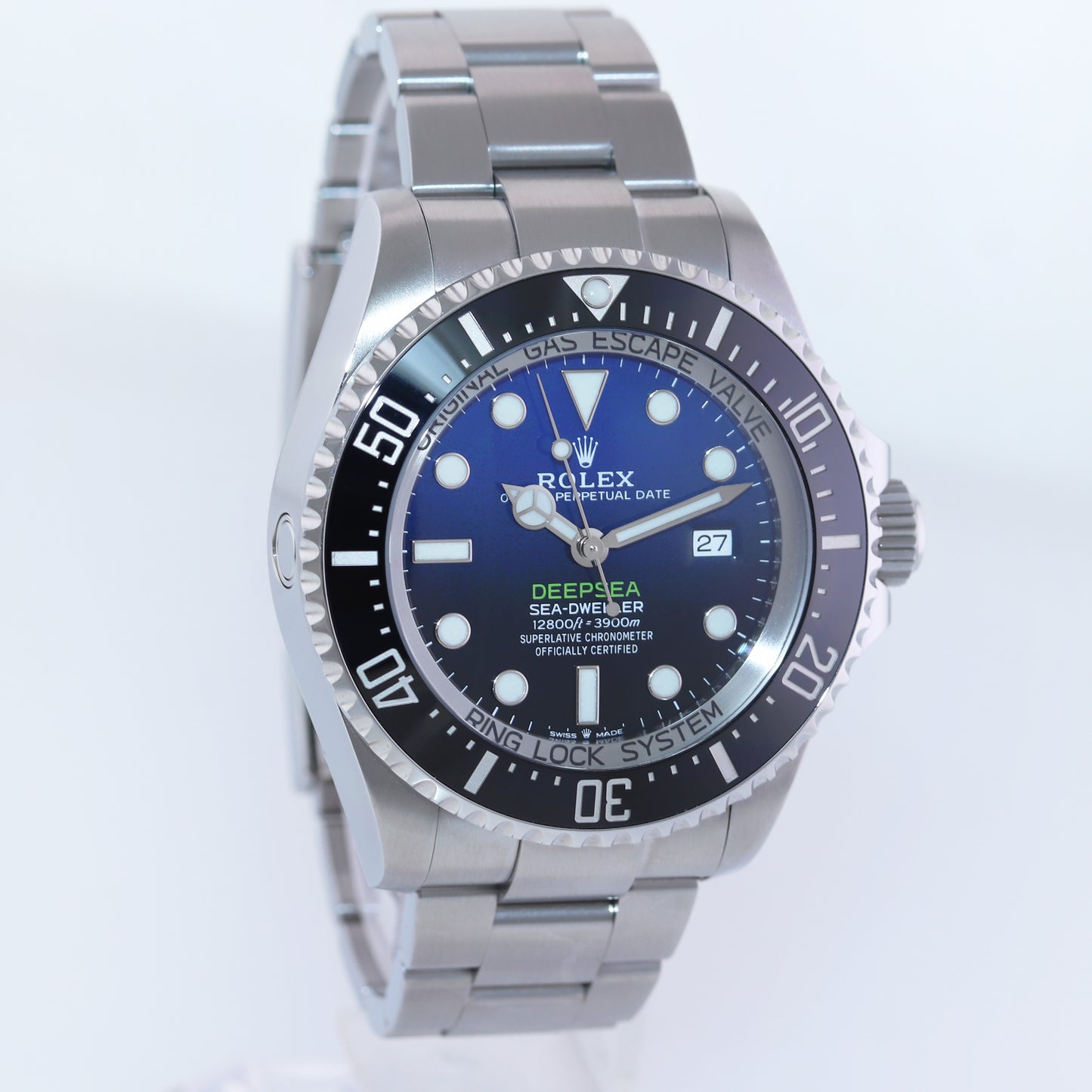 2022 MINT Rolex Dweller Deepsea James Cameron Blue Black 126660 44mm Watch Box