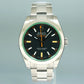 STICKERS NEW Rolex Milgauss 116400GV Black Green 40mm Steel Anti-Magnetic Watch