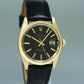 Rolex Date 34mm 1503 Yellow Gold Black Stick Leather Watch Box